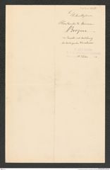 k.k. naturhistorisches Hofmuseum, Intendanzakten 1885-1896 (Hauer), Aktenzahl Z.613.a/1890, Seite 2